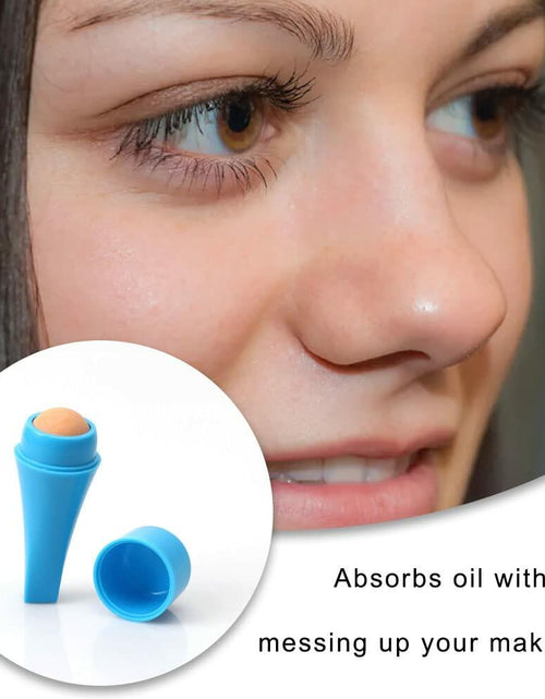 Load image into Gallery viewer, YIKEXIAOSHULIN Volcanic Stone Oil Absorbing Face Roller Natural Reusable
