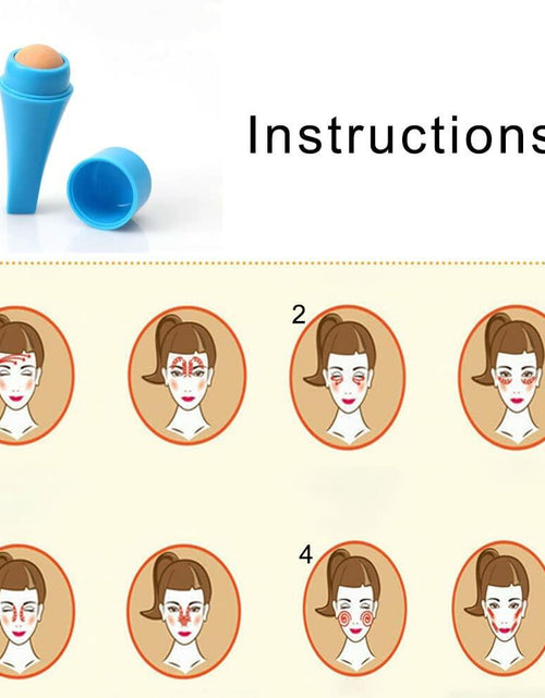 Load image into Gallery viewer, YIKEXIAOSHULIN Volcanic Stone Oil Absorbing Face Roller Natural Reusable
