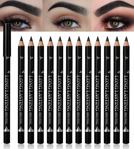 BestBy07/27 Magic Microblade Eyebrow Pen 4-Tip Waterproof Brown 2Pcs