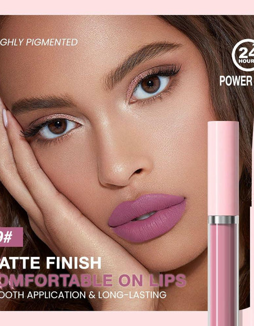 Load image into Gallery viewer, BestBy08/27 evpct Lip Liner Pencil &amp; Lip Gloss Set Waterproof Matte Pink 09#
