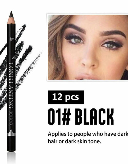 Load image into Gallery viewer, BestBy07/27 Magic Microblade Eyebrow Pen 4-Tip Waterproof Brown 2Pcs
