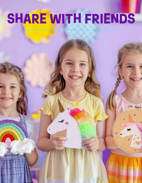 Load image into Gallery viewer, LAOESE Unicorn Sewing Craft Kit for Kids Ages 8-12 - Arts &amp; Crafts Gift
