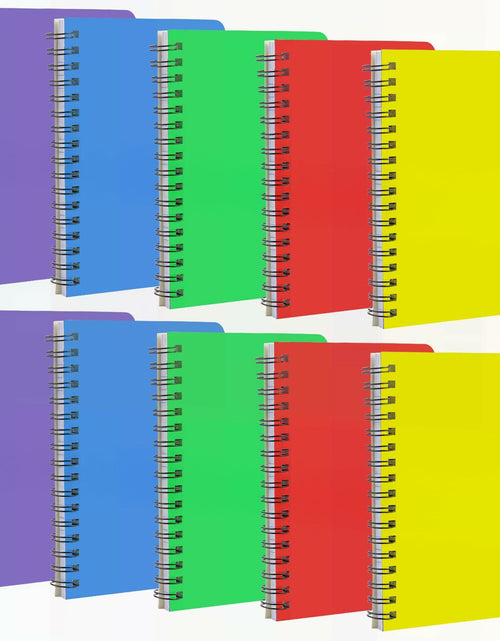 Load image into Gallery viewer, Fantasyon Spiral Memo Books 3x5in Lined 50 Sheets 10 Pack A7-Morandi
