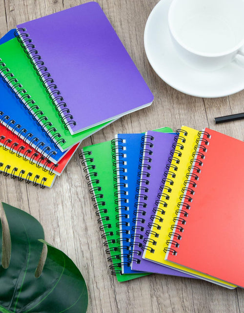 Load image into Gallery viewer, Fantasyon Spiral Memo Books 3x5in Lined 50 Sheets 10 Pack A7-Morandi

