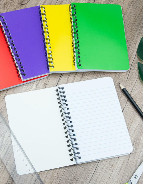 Load image into Gallery viewer, Fantasyon Spiral Memo Books 3x5in Lined 50 Sheets 10 Pack A7-Morandi
