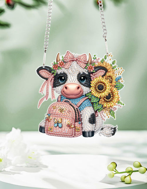 Load image into Gallery viewer, Tontut 5D Cow Diamond Art Painting Kit DIY Special Shape Wall Decoration
