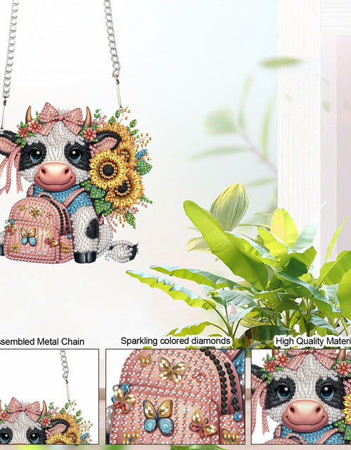 Load image into Gallery viewer, Tontut 5D Cow Diamond Art Painting Kit DIY Special Shape Wall Decoration
