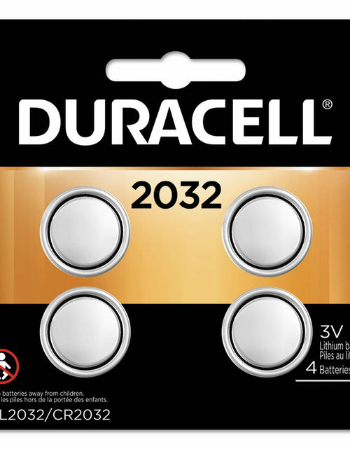 Load image into Gallery viewer, BestBy05/34 Duracell Battery 2032 4 Pack Lithium Coin Cell 3V
