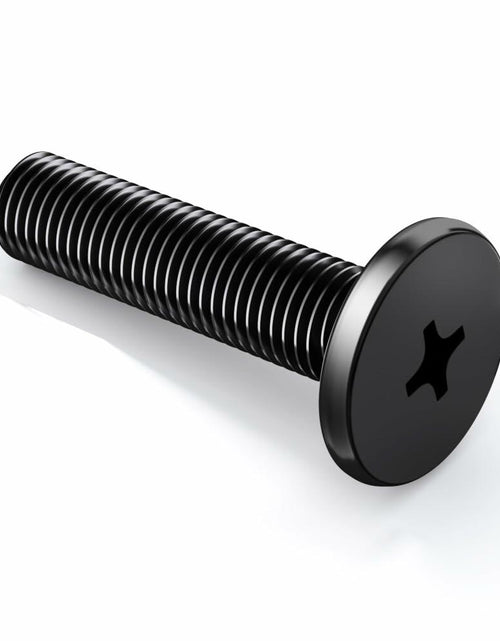 Load image into Gallery viewer, TESILANG M1.6x2mm Computer Screws Motherboard Standoffs Kit 50pcs Black
