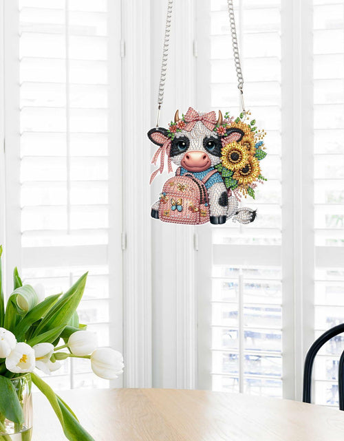Load image into Gallery viewer, Tontut 5D Cow Diamond Art Painting Kit DIY Special Shape Wall Decoration
