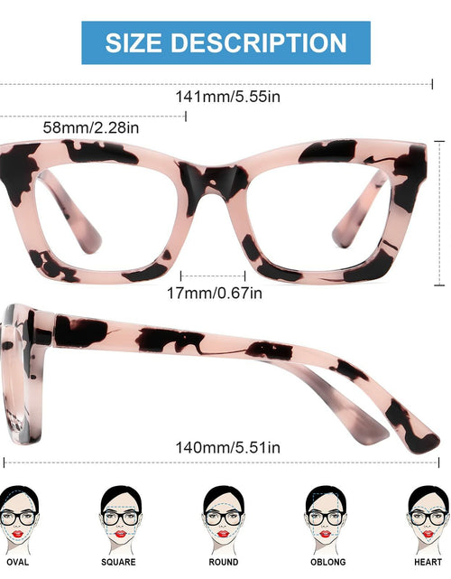 Load image into Gallery viewer, [Like New] Okany Blue Light Blocking Glasses for Women Men Anti Eyestrain UV 3 Pack
