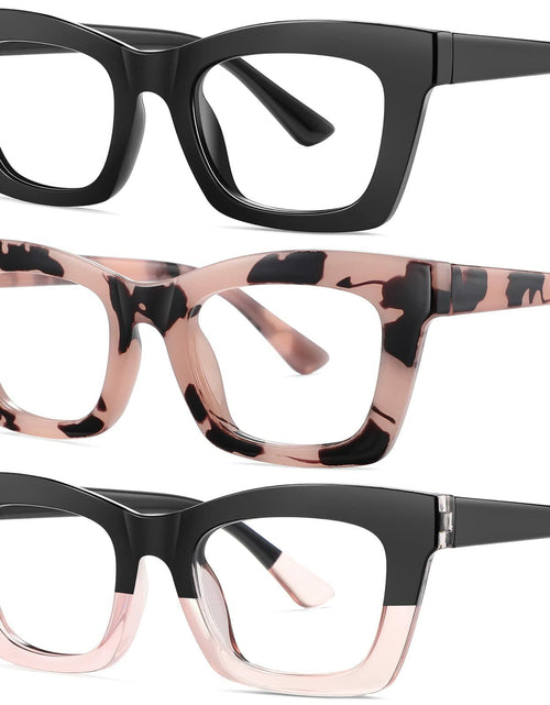 Load image into Gallery viewer, [Like New] Okany Blue Light Blocking Glasses for Women Men Anti Eyestrain UV 3 Pack
