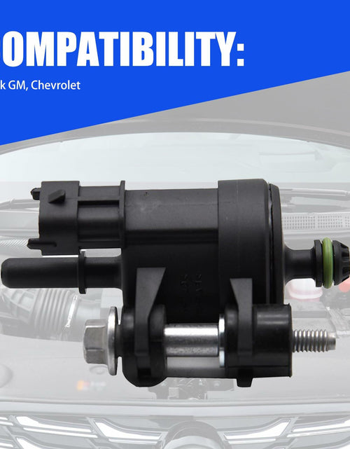 Load image into Gallery viewer, Yonput Car Vapor Canister Purge Valve Durable Vacuum Vent Valve Black
