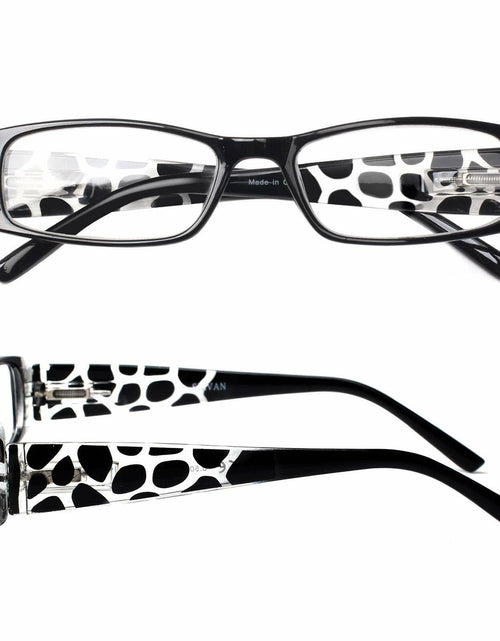 Load image into Gallery viewer, [Like New] 5 Pack Spring Hinge Reading Glasses Rectangular Multicolour 2.25 Power
