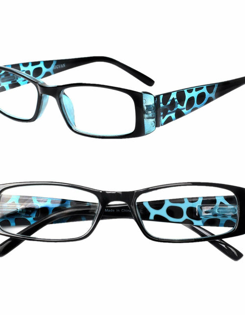 Load image into Gallery viewer, [Like New] 5 Pack Spring Hinge Reading Glasses Rectangular Multicolour 2.25 Power

