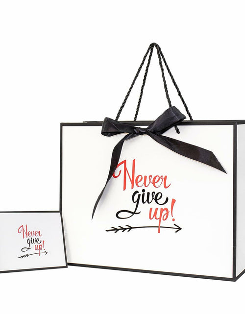 Load image into Gallery viewer, Linelglobal Encouragement Gift Bag with Tissue Paper 12.6" Self-Improvement
