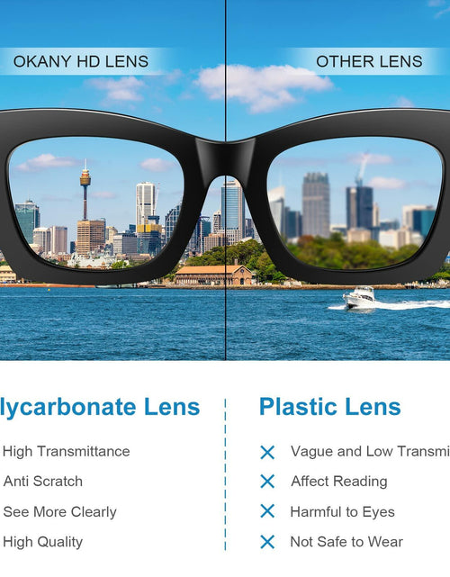 Load image into Gallery viewer, [Like New] Okany Blue Light Blocking Glasses for Women Men Anti Eyestrain UV 3 Pack
