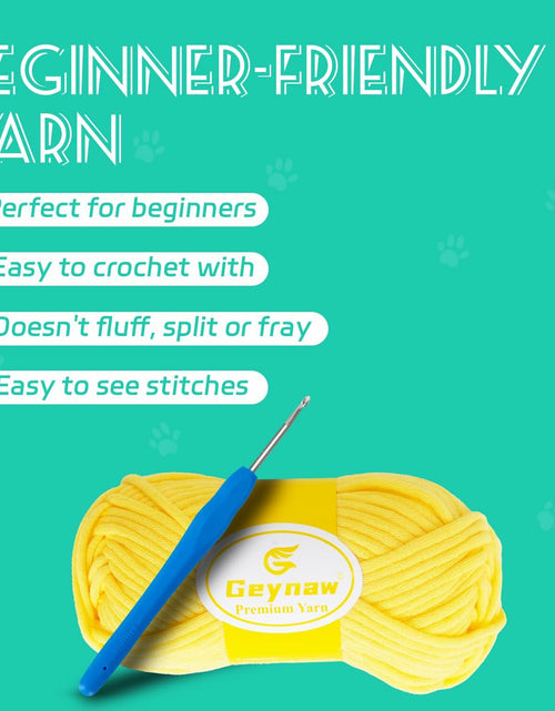 Load image into Gallery viewer, Geynaw Crochet Kit for Beginners Amigurumi Stuffed Animals Tiger
