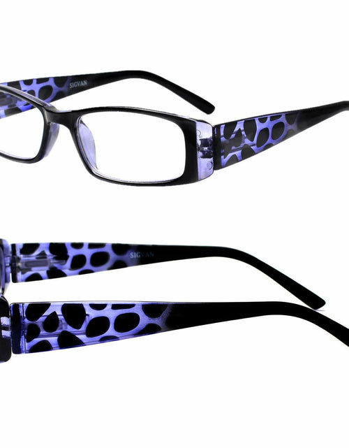 Load image into Gallery viewer, [Like New] 5 Pack Spring Hinge Reading Glasses Rectangular Multicolour 2.25 Power
