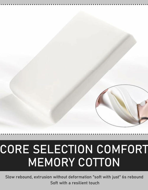 Load image into Gallery viewer, Yumfugu Car Center Console Armrest Cover Leather Memory Foam Beige 12.59x8.66
