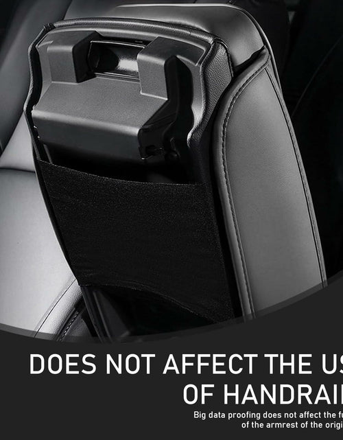 Load image into Gallery viewer, Yumfugu Car Center Console Armrest Cover Leather Memory Foam Beige 12.59x8.66

