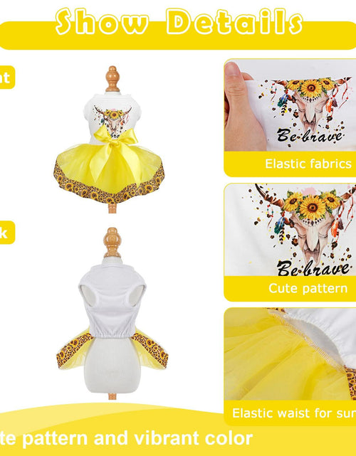 Load image into Gallery viewer, Dog Dress Puppy Skirt Tulle Lace Birthday Party Small XS Size
