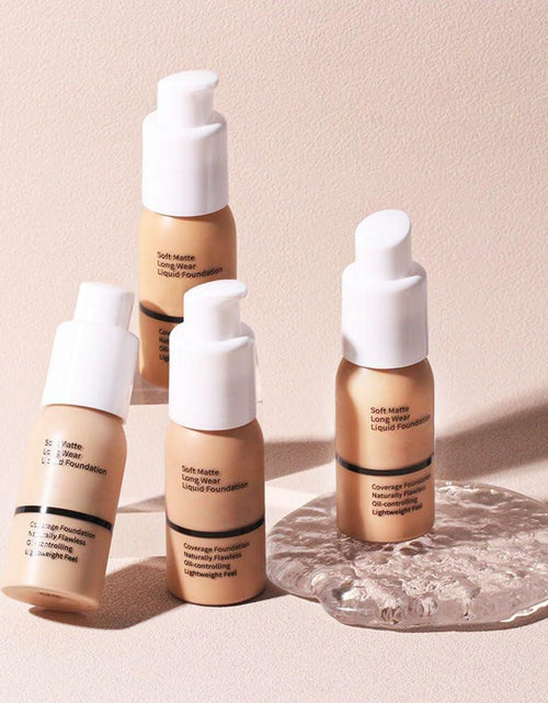 Load image into Gallery viewer, Matte Liquid Full Coverage Foundation 05#Tan 2 Pack Soft Matte 24HR Oil Control
