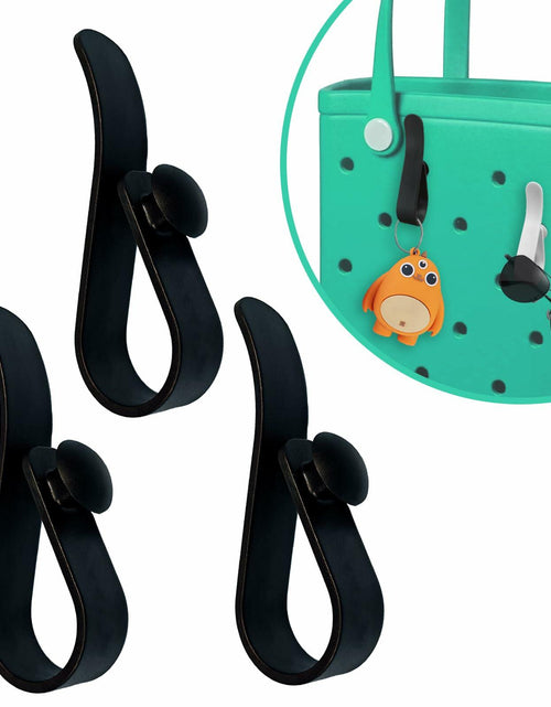 Load image into Gallery viewer, CULASIGN 3Pcs Bag Hooks Keychain Holder Charms Organizer for Beach Bag
