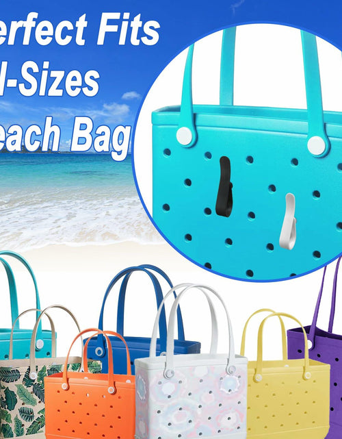 Load image into Gallery viewer, CULASIGN 3Pcs Bag Hooks Keychain Holder Charms Organizer for Beach Bag
