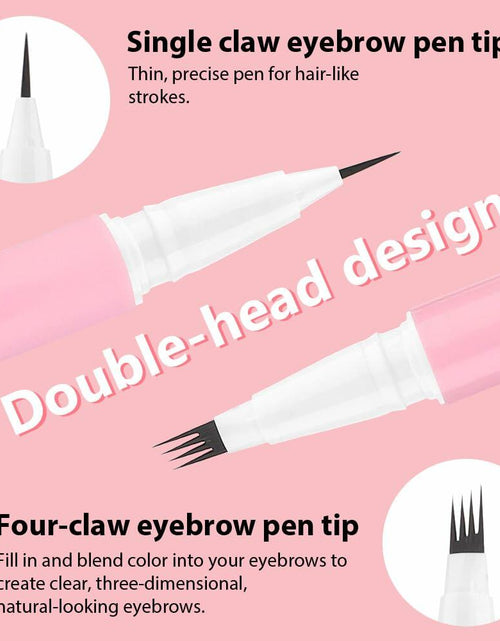 Load image into Gallery viewer, BestBy07/27 evpct Brown Dual-Ended Microblading Eyebrow Pen 1Pc Brush
