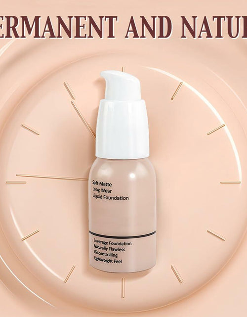 Load image into Gallery viewer, Matte Liquid Full Coverage Foundation Makeup 06 Toffee 1 Pack
