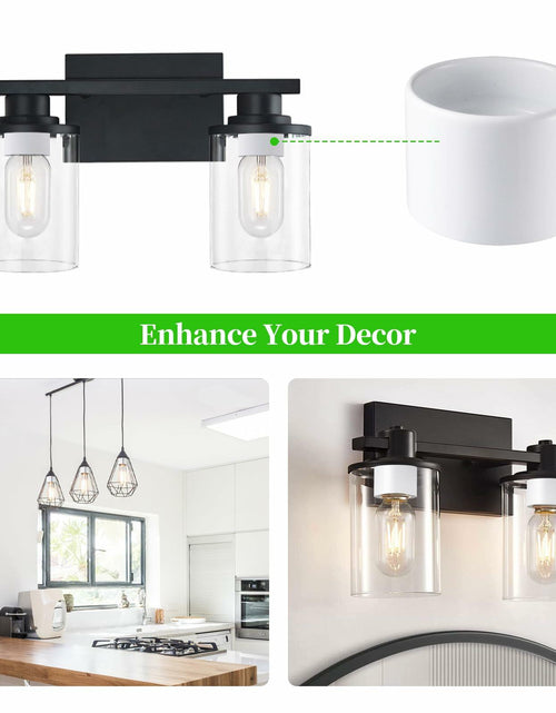 Load image into Gallery viewer, 2Pcs Light Socket Shade Ring Metal Collar 1.5in Thread E26 E27 Ceramic White
