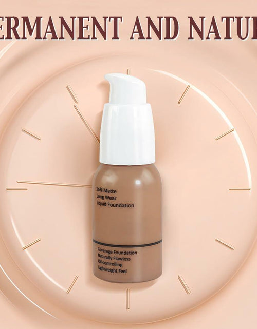 Load image into Gallery viewer, Matte Liquid Full Coverage Foundation 05#Tan 2 Pack Soft Matte 24HR Oil Control
