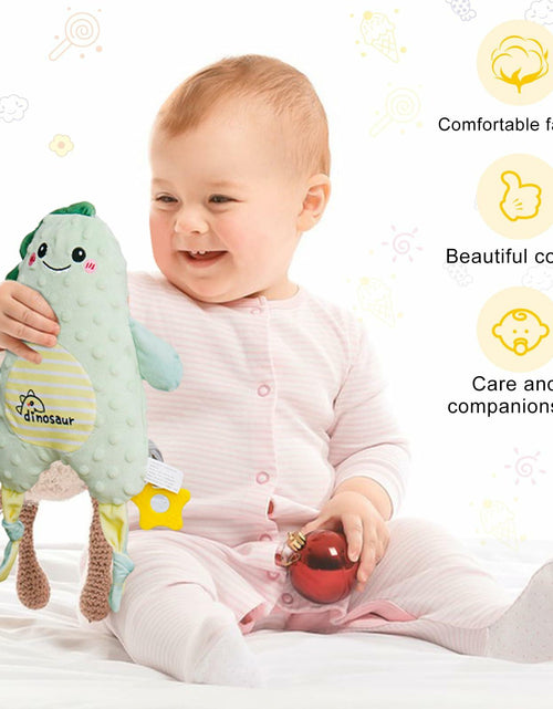 Load image into Gallery viewer, KELCIO Lion Plush Soother Toy for Babies Yellow  14.6 Inch (OPEN BOX)
