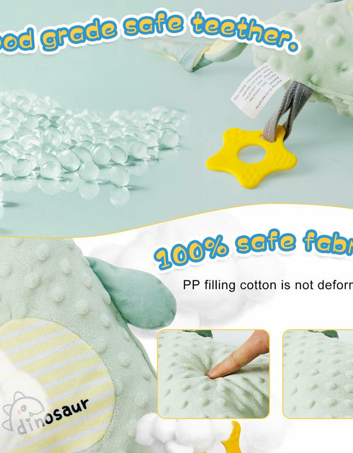 Load image into Gallery viewer, KELCIO Lion Plush Soother Toy for Babies Yellow  14.6 Inch (OPEN BOX)
