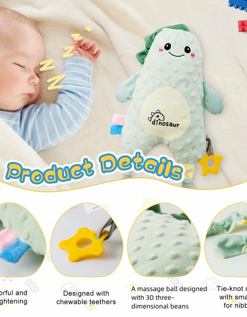 Load image into Gallery viewer, KELCIO Lion Plush Soother Toy for Babies Yellow  14.6 Inch (OPEN BOX)
