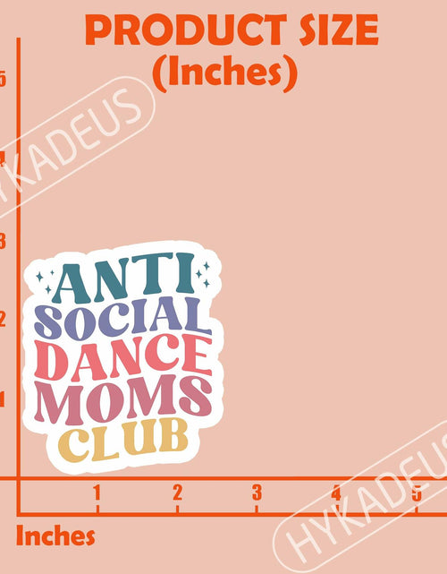 Load image into Gallery viewer, (3Pcs) In My Dance Mom Era Sticker Waterproof Vinyl 3x2.8 Inch Decal
