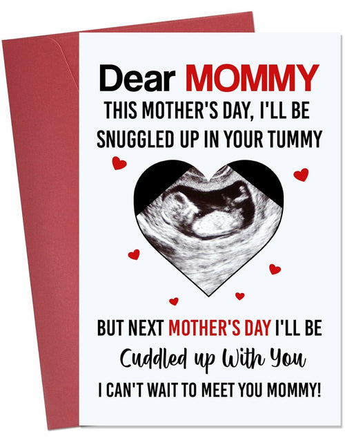Load image into Gallery viewer, Ithmahco Mother To Be Card 1st Mothers Day Gift New Mom

