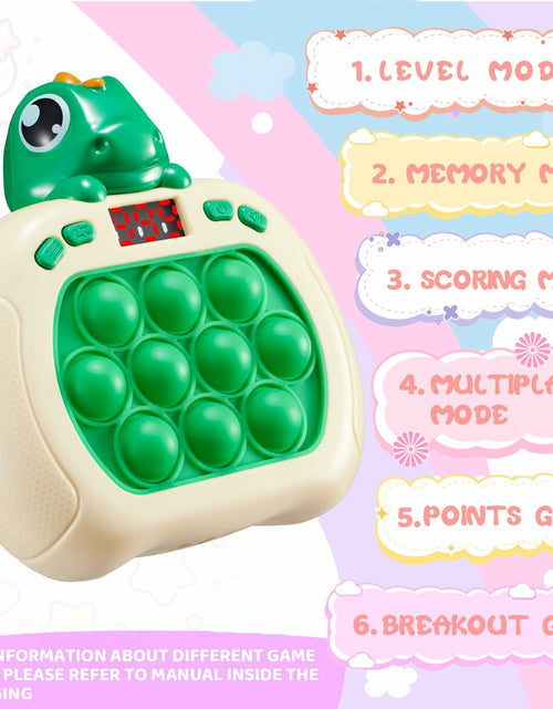 Load image into Gallery viewer, Upgraded Handheld Quick Push Game Sensory Fidget Toy Kids 6-12 Birthday Gift
