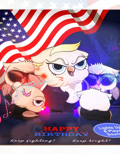 Load image into Gallery viewer, Yinqing 3D Pop Up Birthday Card with Light and Music Multicolor
