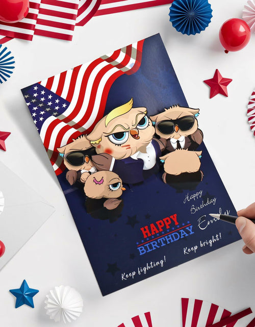Load image into Gallery viewer, Yinqing 3D Pop Up Birthday Card with Light and Music Multicolor
