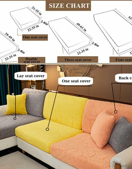 Load image into Gallery viewer, Jejiakell Universal Wear-Resistant Sofa Cover 360° Elastic Anti-Slip Grey
