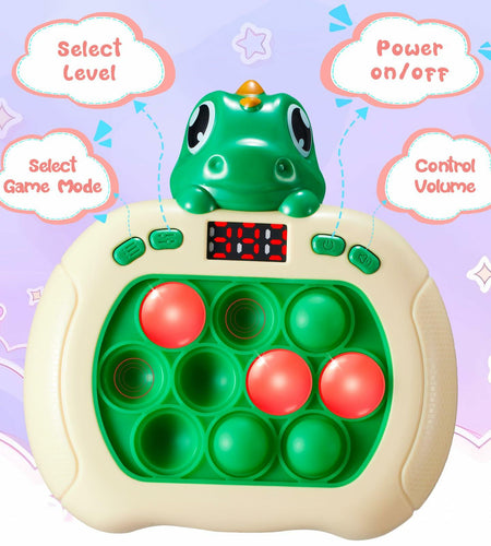 Upgraded Handheld Quick Push Game Sensory Fidget Toy Kids 6-12 Birthday Gift