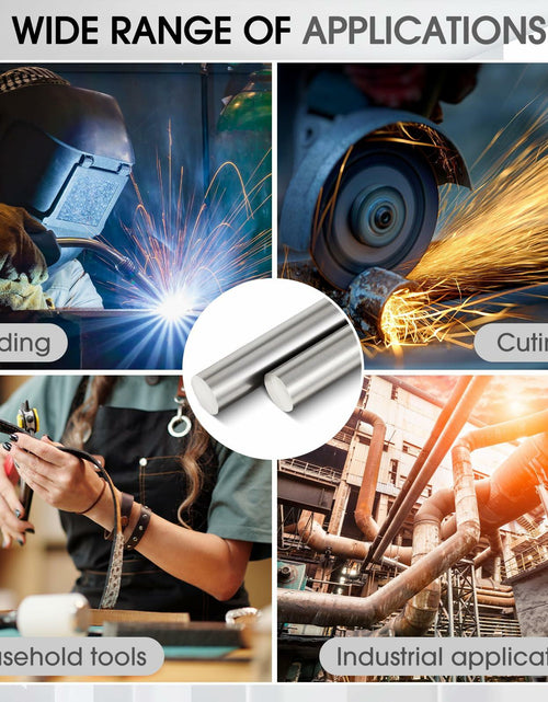 Load image into Gallery viewer, [Like New] Zonon Steel Cold Rolled Round Bar 0.79" Dia x 12" Length Mild Steel 2 Pcs
