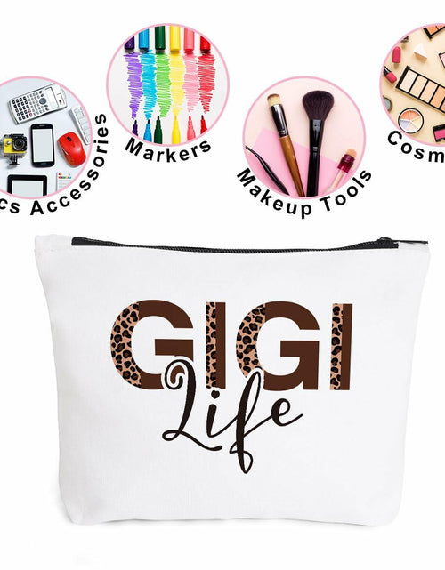 Load image into Gallery viewer, YUANHAO Gigi Gifts Makeup Bag Cosmetic Bag Gift Ideas for Gigi
