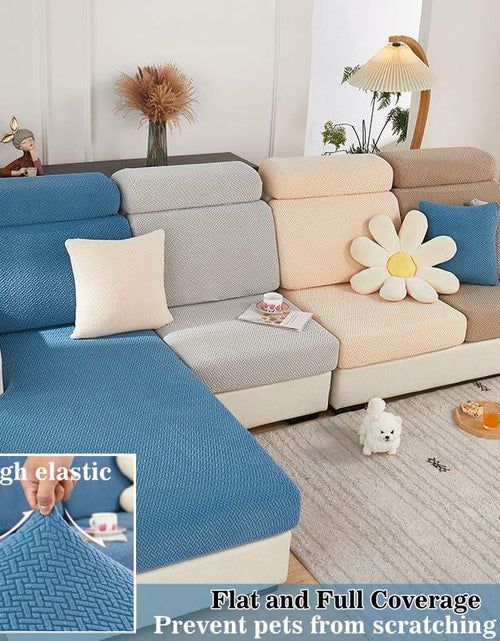 Load image into Gallery viewer, Jejiakell Universal Wear-Resistant Sofa Cover 360° Elastic Anti-Slip Grey
