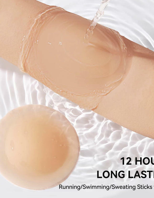 Load image into Gallery viewer, Victoriatourist Silicone Nipple Covers 2 Pairs Seamless Reusable Washable
