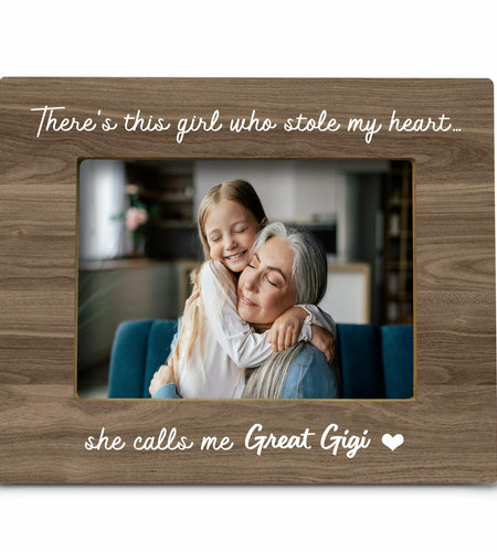 FONDCANYON Great Gigi Picture Frame 5x7 Inch Photo Frame