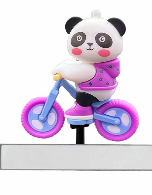Load image into Gallery viewer, Interior Care Panda Car Console Decoration Cute Biking Fatigue Relief
