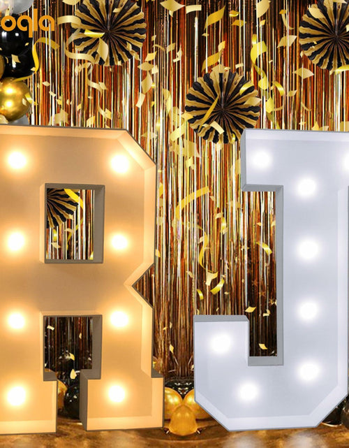 Load image into Gallery viewer, Pooqla 3FT LED Marquee Letter G Light Up Cool &amp; Warm White 3 Feet
